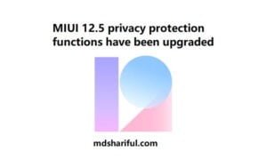 MIUI 12.5 privacy protection