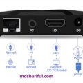 MX10 Mini Smart TV Box port