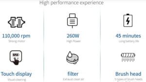 Proscenic P10 feature