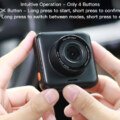 Apeman mini C420 Dash Cam design