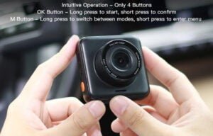 Apeman mini C420 Dash Cam design