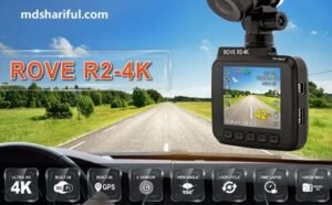 Rove R2-4K Dash Cam design