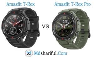 Amazfit T-Rex vs T-Rex Pro