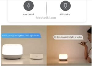 Yeelight LED bedside lamp 2 Review control