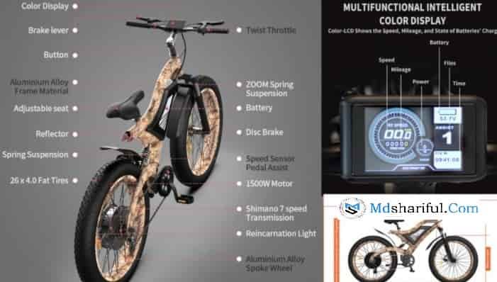 AOSTIRMOTOR S18 Electric Mountain Bike