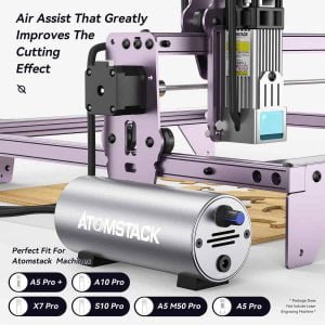 Atomstack Air Assist system feature