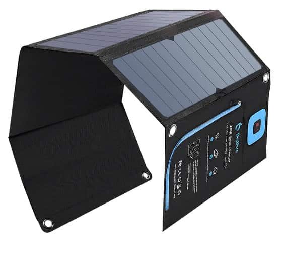 BigBlue 28W SolarPower Solar Charger With Ammeter