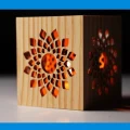 A decorative wooden box made