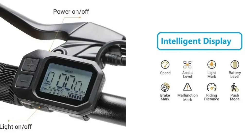 Eleglide Citycrosser Electric Bike Intelligent Display