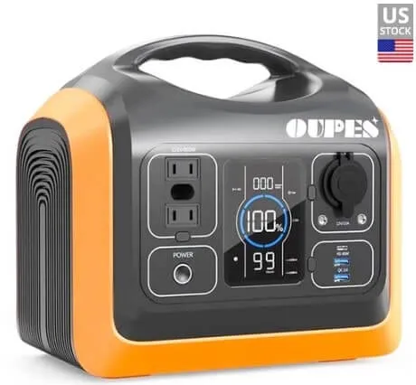<strong>OUPES 600W Portable Power Station</strong>