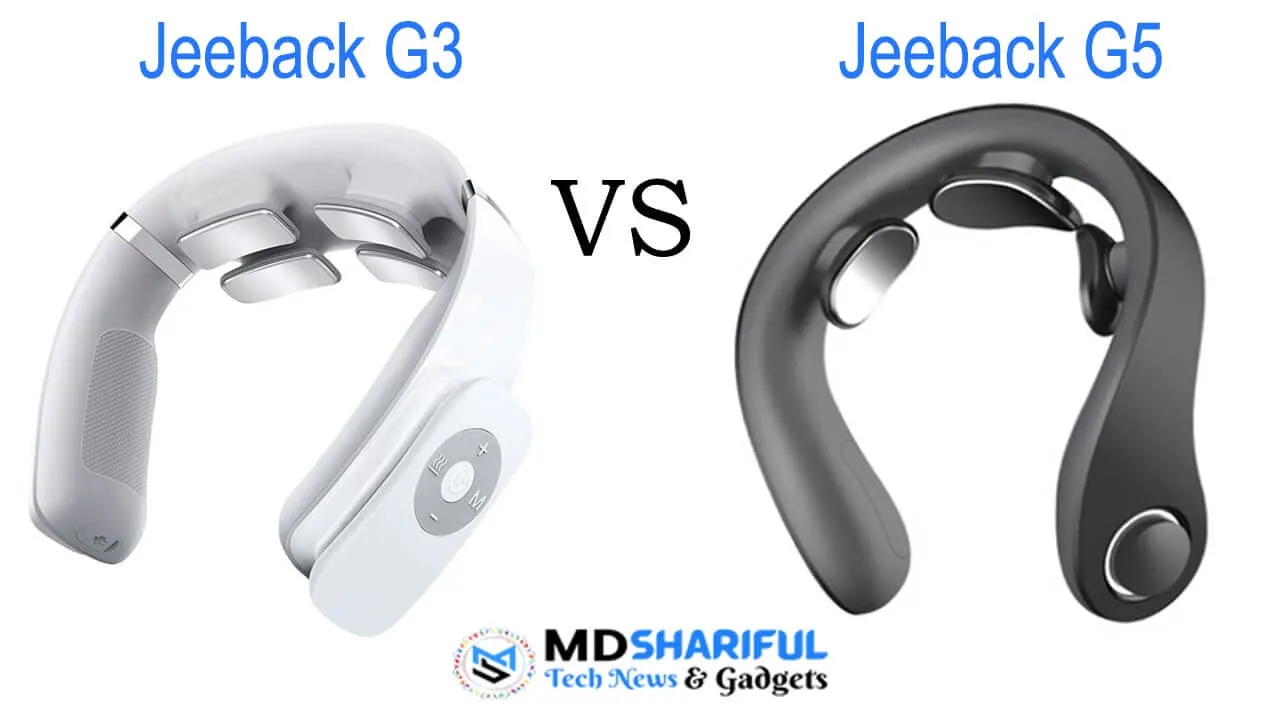 Jeeback G3 vs G5: Which is the best Neck Massager?