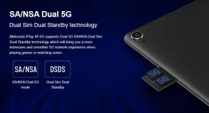 Alldocube iPlay 40 5g sa and nsa dual 5g