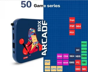 Arcade Box Review Preinstall 50 games sequence