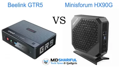 Beelink GTR5 vs Minisforum HX90G