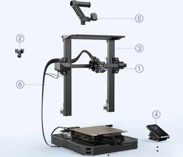 Creality Ender-3 S1 Pro Review parts