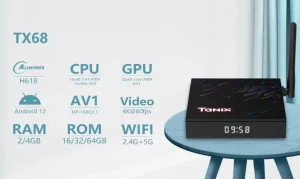 Tanix TX68 Smart TV Box hardware