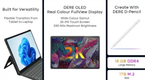 DERE Laptop T30 PRO overview