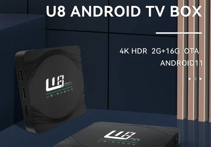 Ubisheng U8 Mini New media player with Android TV 11