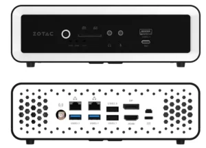 Zotac Zbox CI667 Nano interface