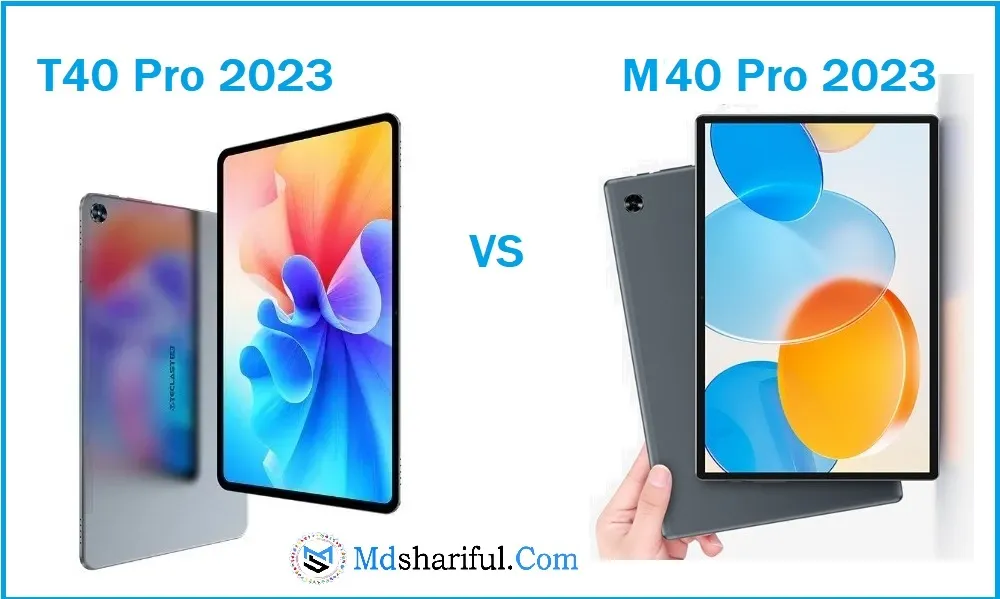 Teclast T40 Pro 2023 vs M40 Pro 2023: which is the best tab?
