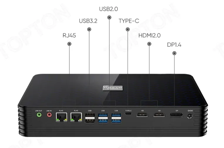 Topton M600S interface