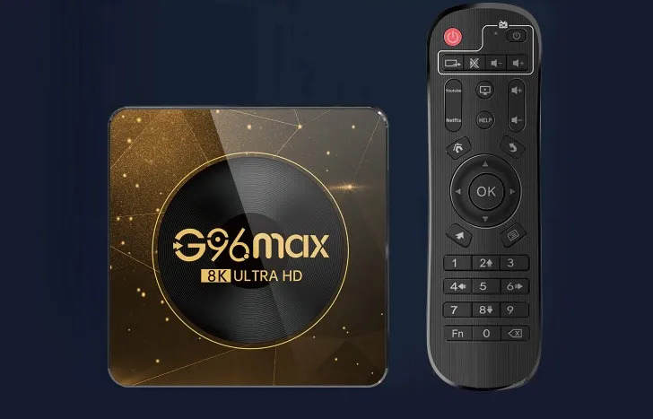 G96max A13 Best TV Box with Android 13 and Rockchip RK3528