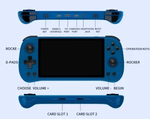 Powkiddy X55 interface