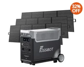 F3600 + 3 solar panel