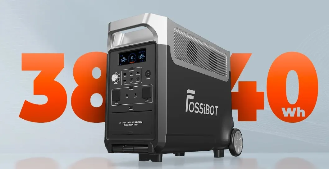 Fossibot F3600 portable power station only $1925 (Coupon)