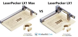 LaserPecker LX1 Max vs LX1