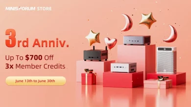 Minisforum 3rd Anniversary Sale