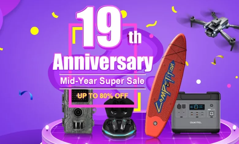 tomtop 19th anniversary sale