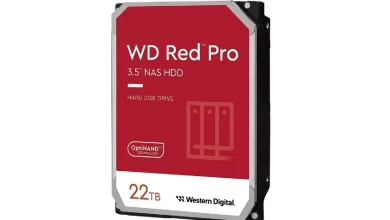 22 tb wd red pro