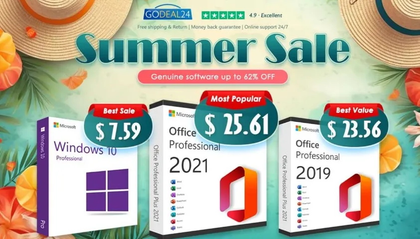 Best Microsoft Office Deals! Lifetime Office 2021 Pro Plus for $25.61