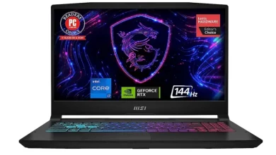 MSI Katana 15.6-inch gaming laptop