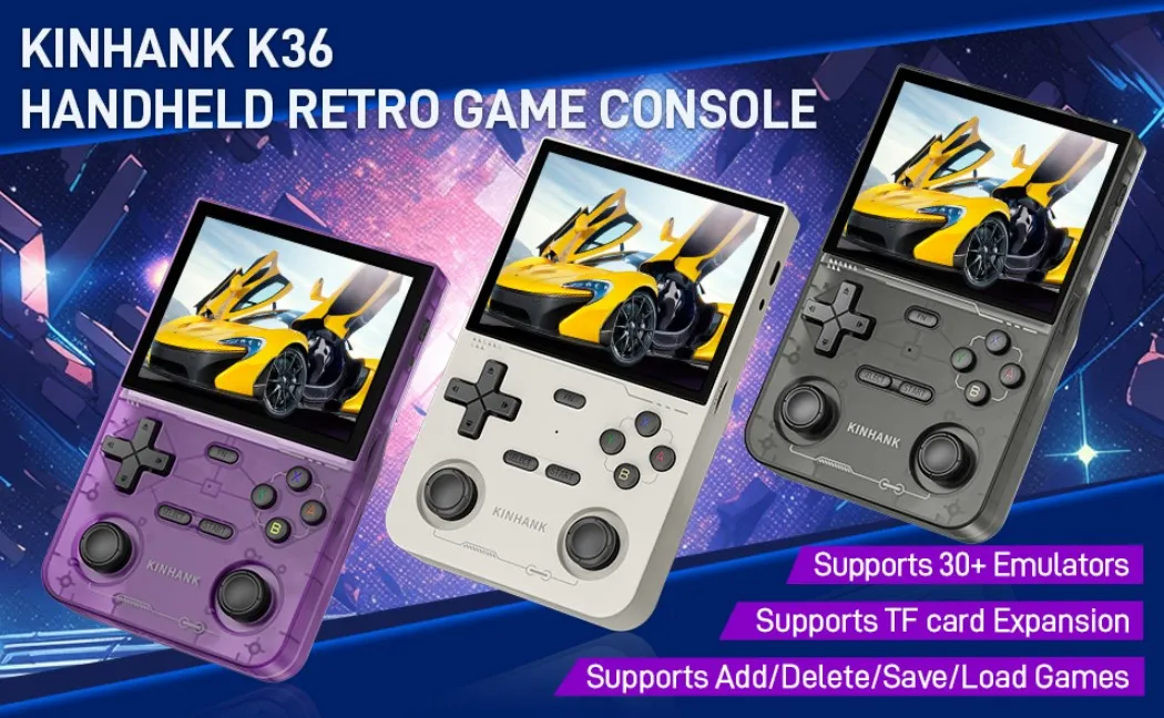 Kinhank K36: Affordable Retro Console with Ergonomic Design